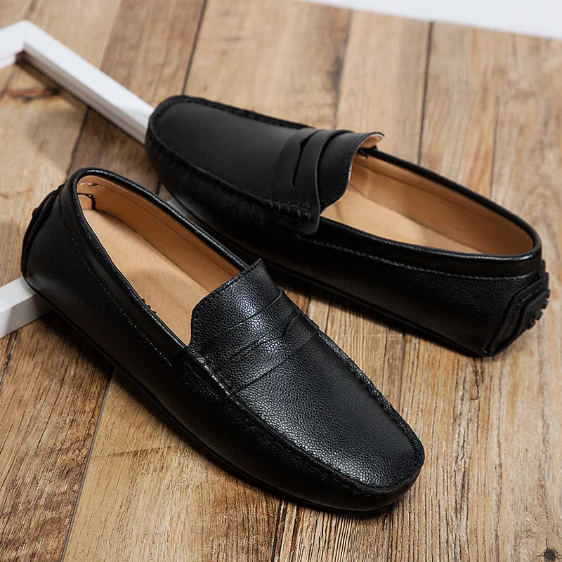 Casual leren zomer Loafers