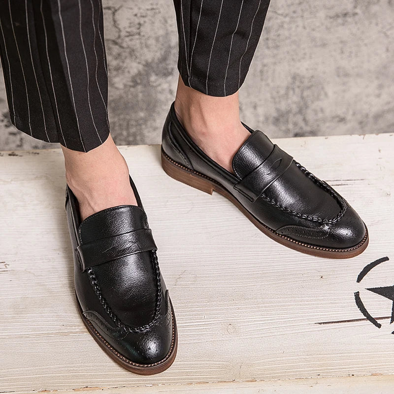 Chique leren Loafers