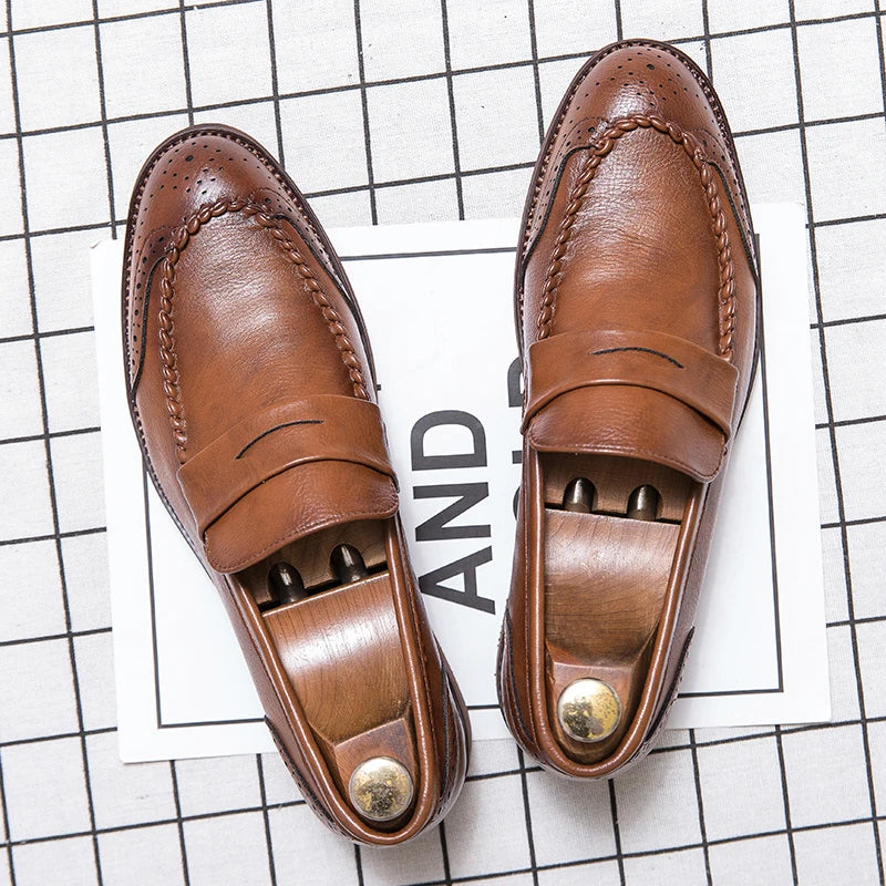 Chique leren Loafers
