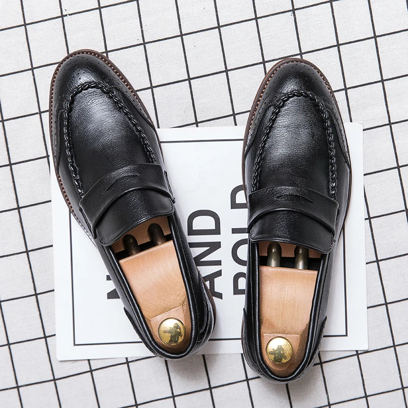 Chique leren Loafers