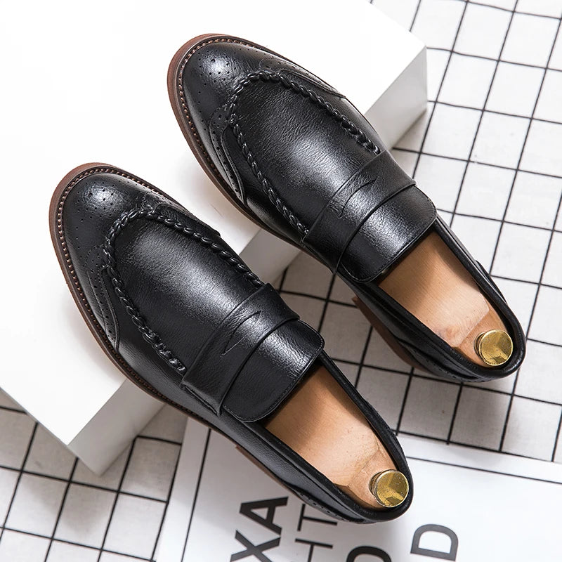 Chique leren Loafers