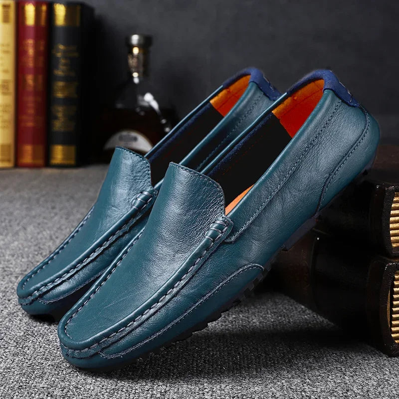 Vintage leren Loafers