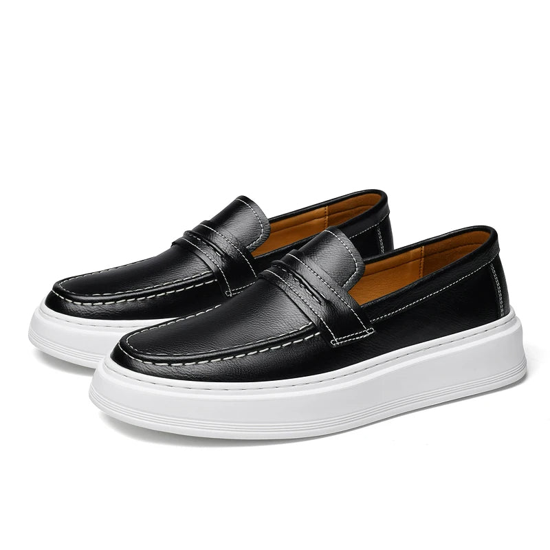 Leren bootschoenen