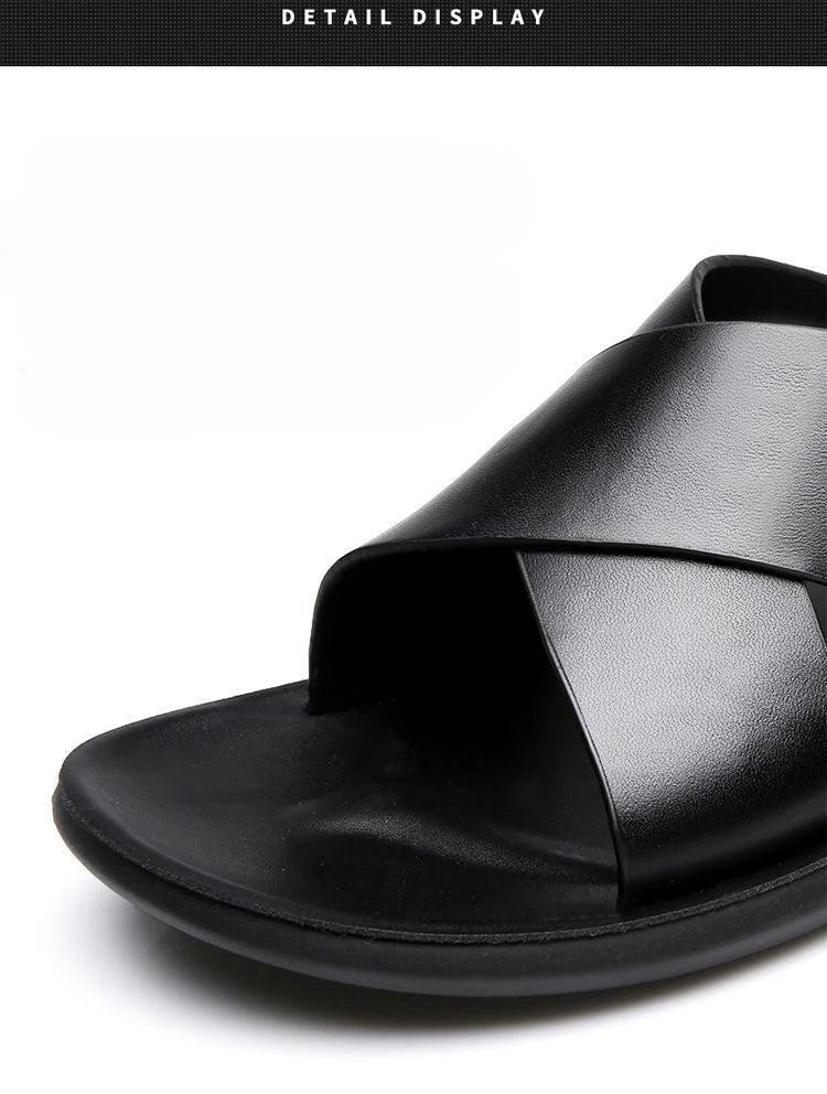 Elegante Leren Sandalen