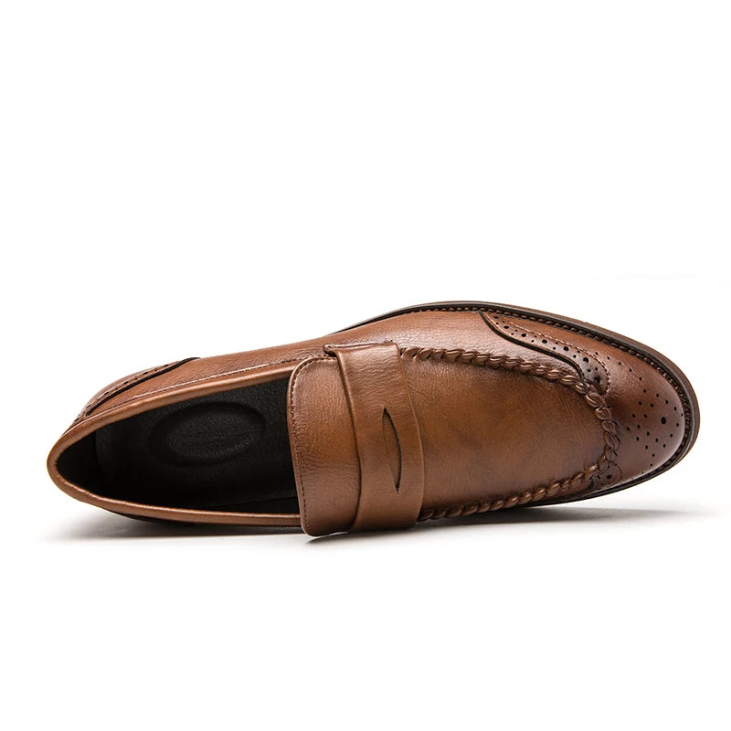 Chique leren Loafers