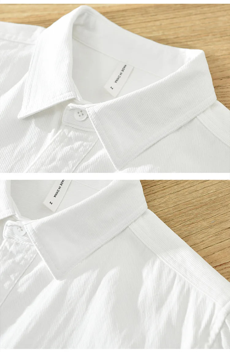Katoenen shirt met korte mouwen