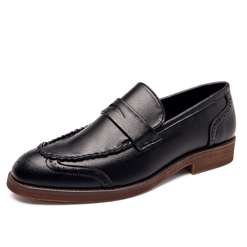 Chique leren Loafers