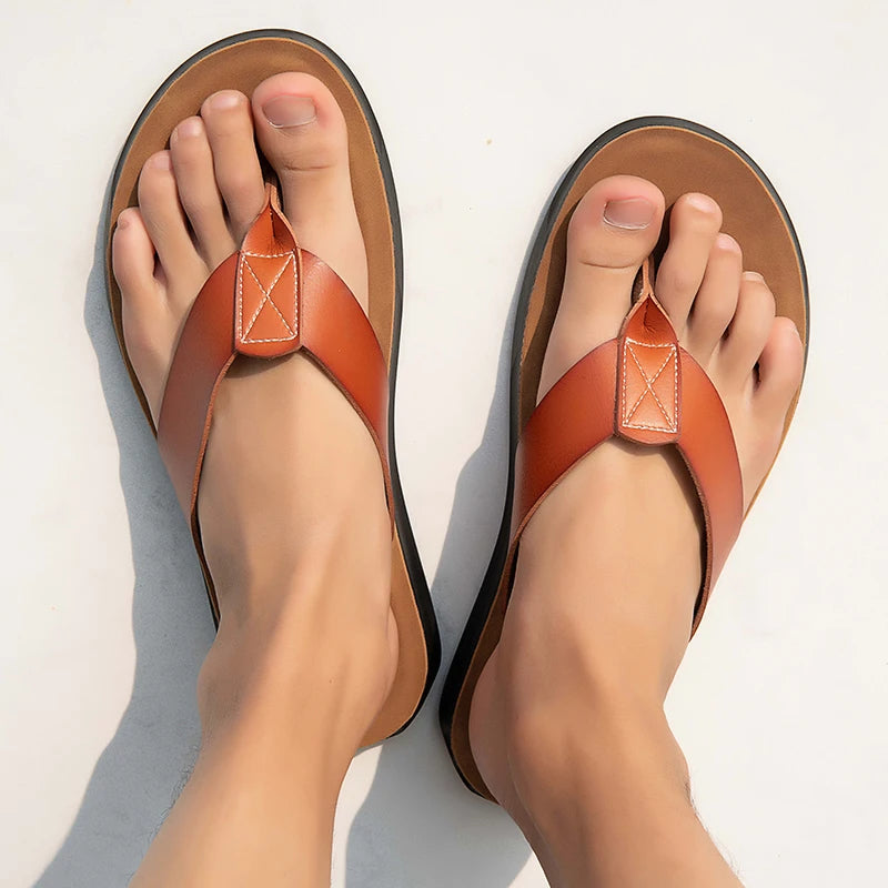 Casual Leren Sandalen