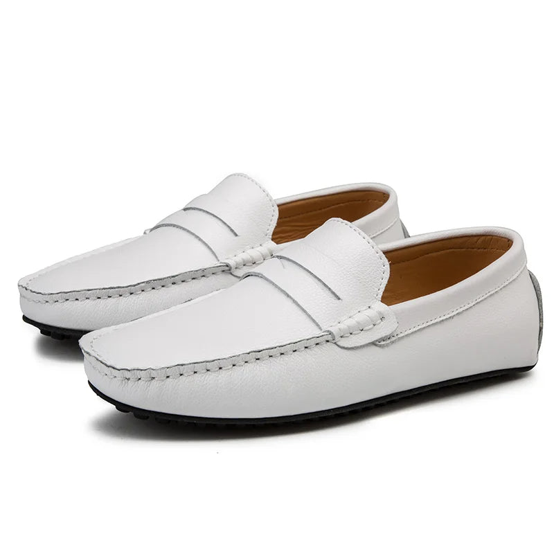 Casual leren zomer Loafers