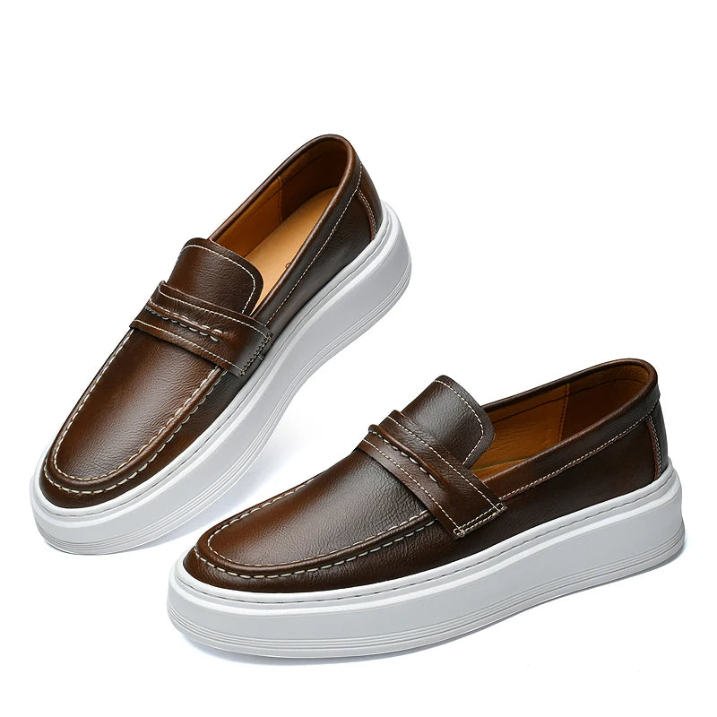 Leren bootschoenen