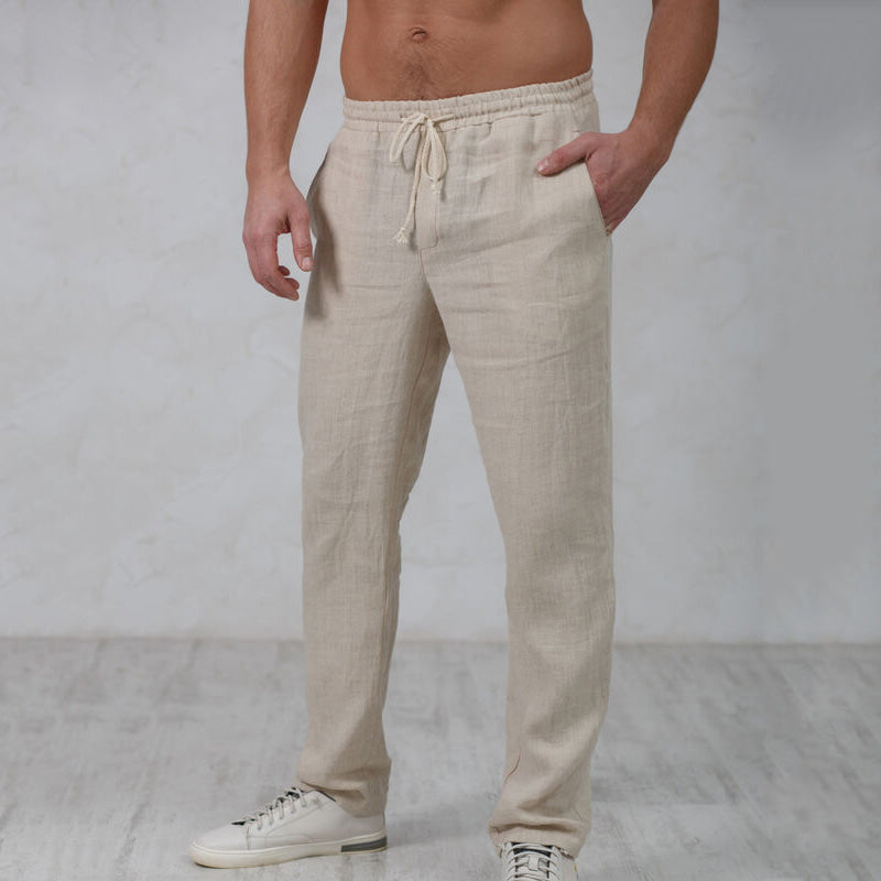Elegante linnen broek