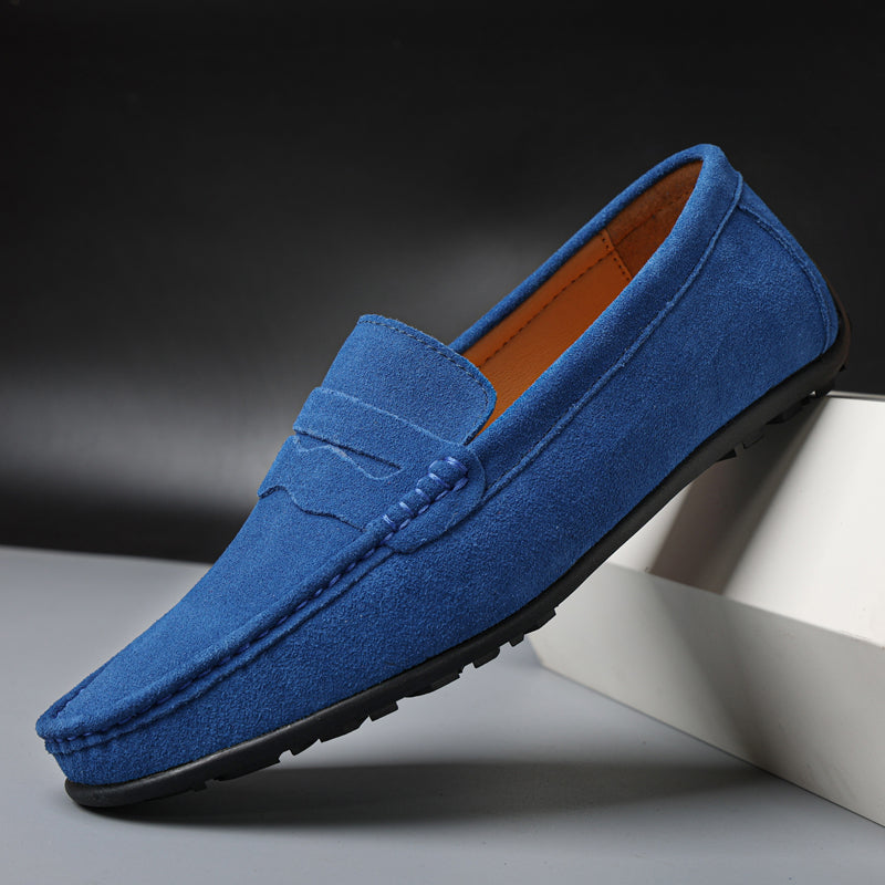 Retro suède heren Loafers