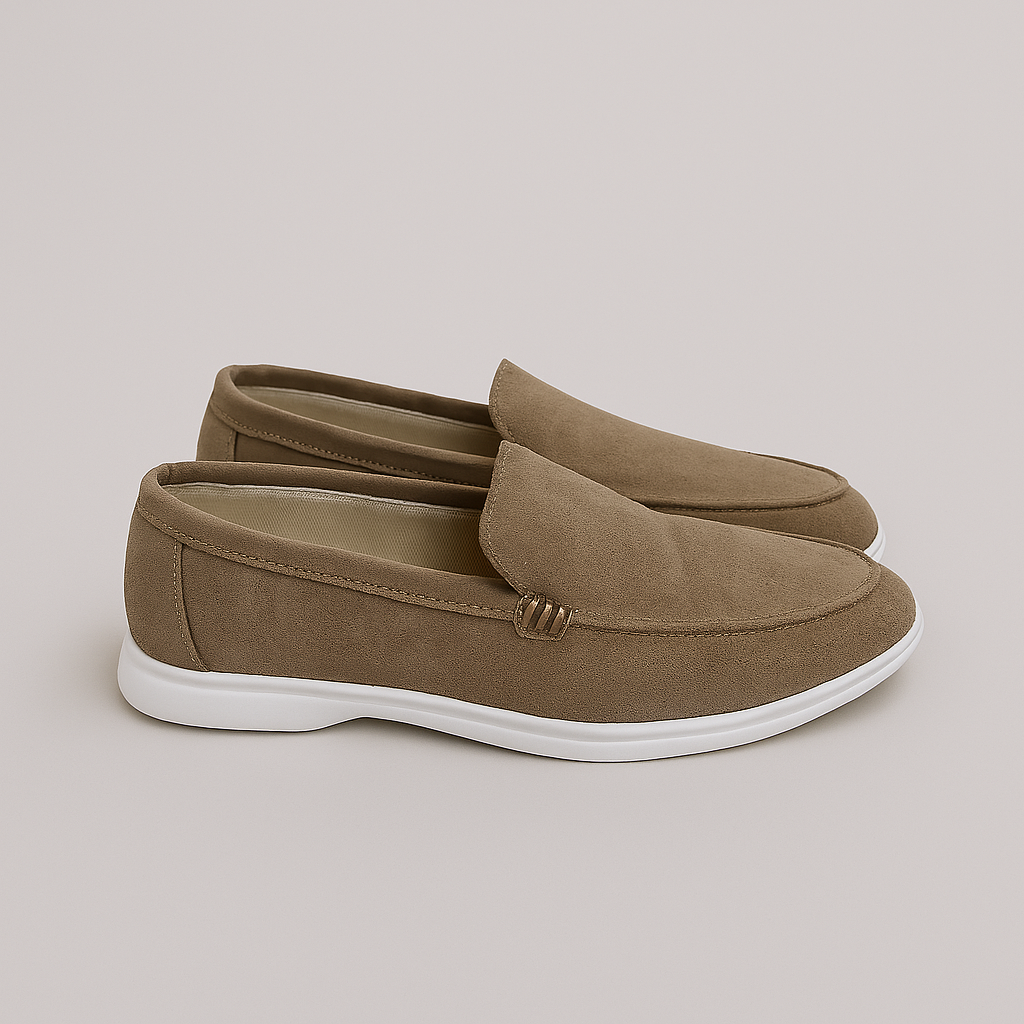 Elegante suède loafers