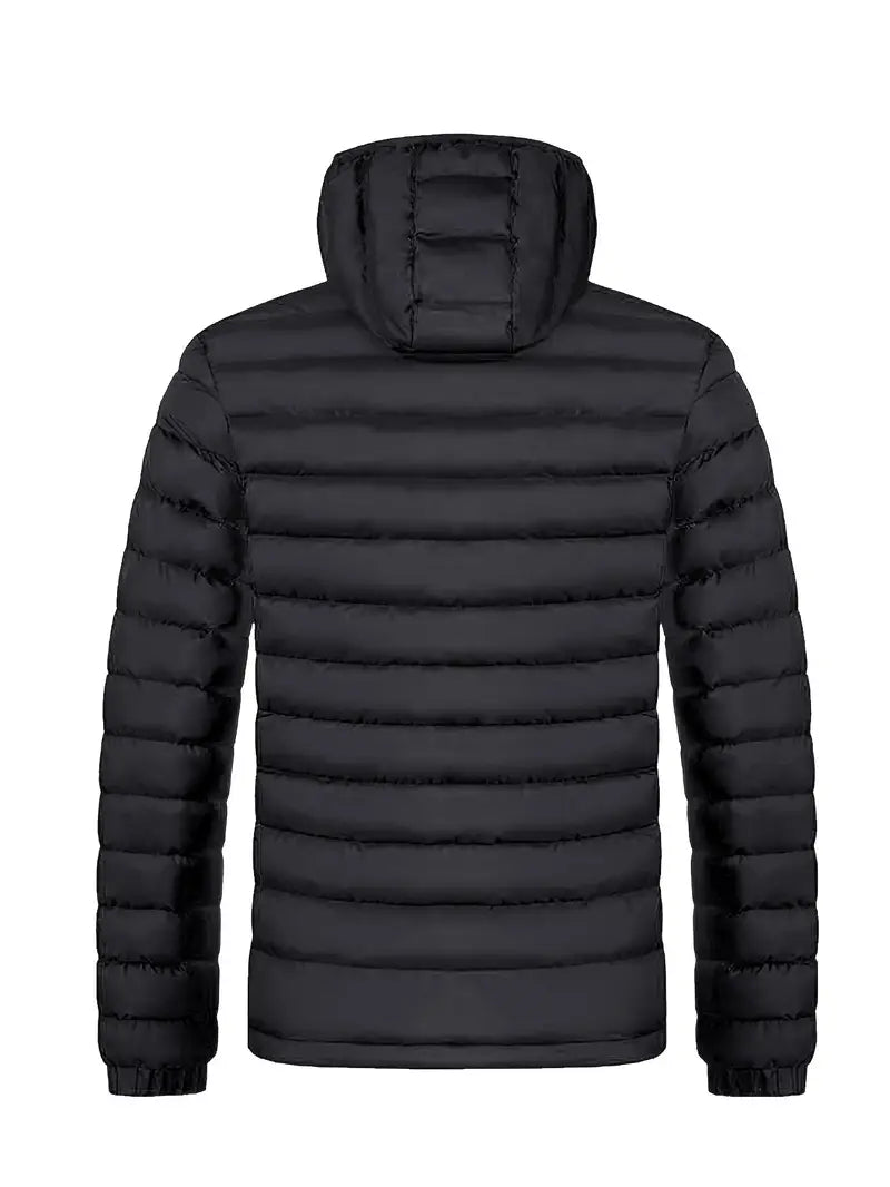Elegante jas met capuchon