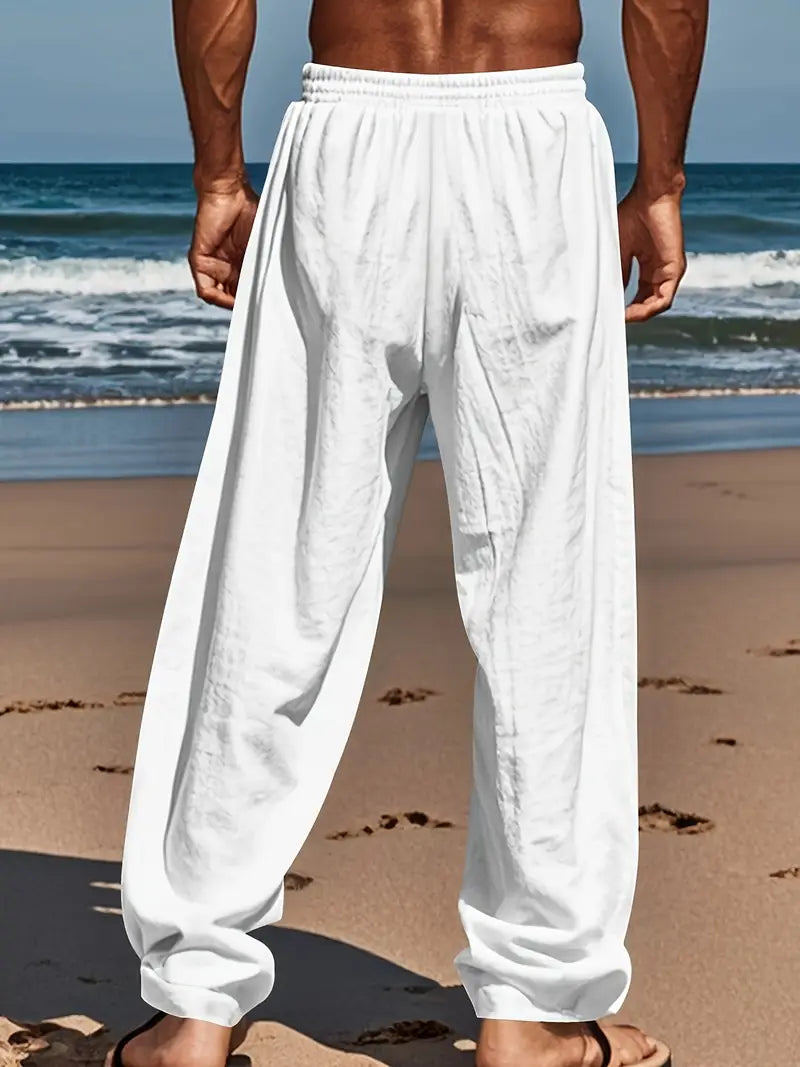 Casual linnen broek