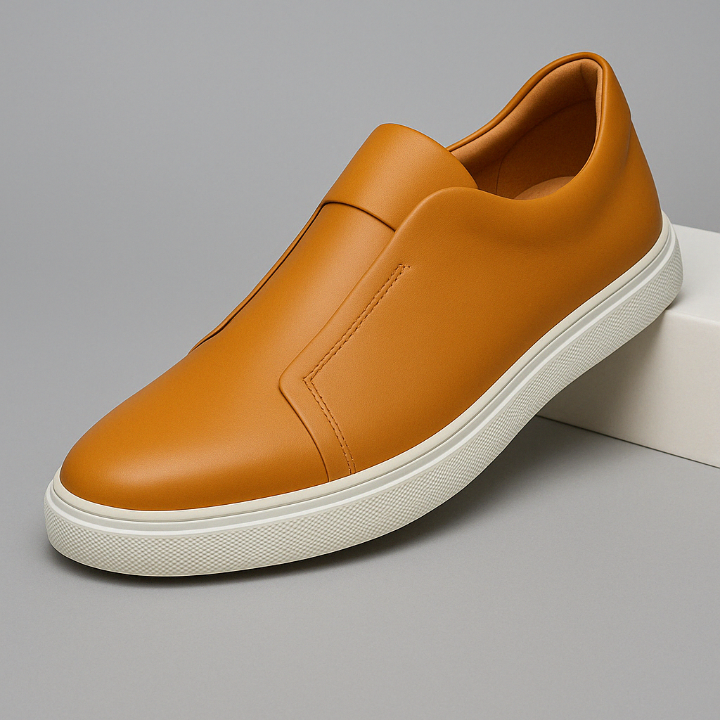 Elegante Leren Slip-On Schoenen