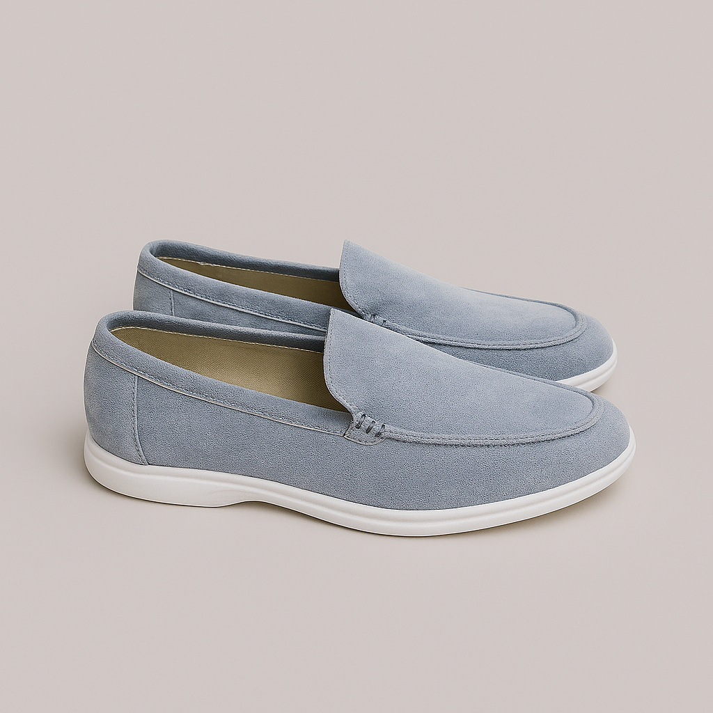Elegante suède loafers