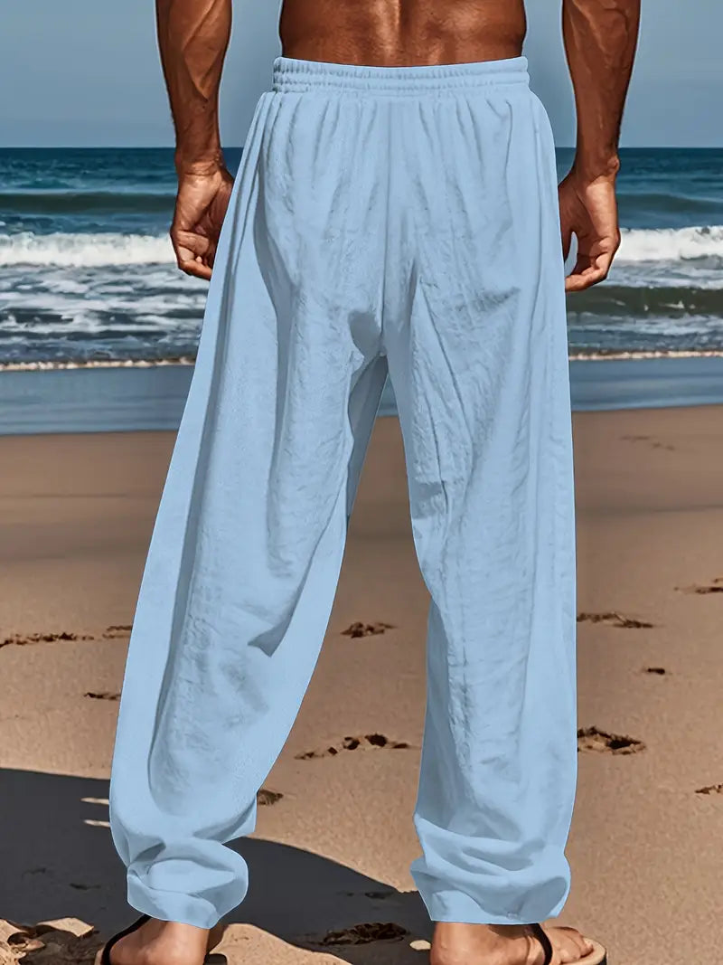 Casual linnen broek