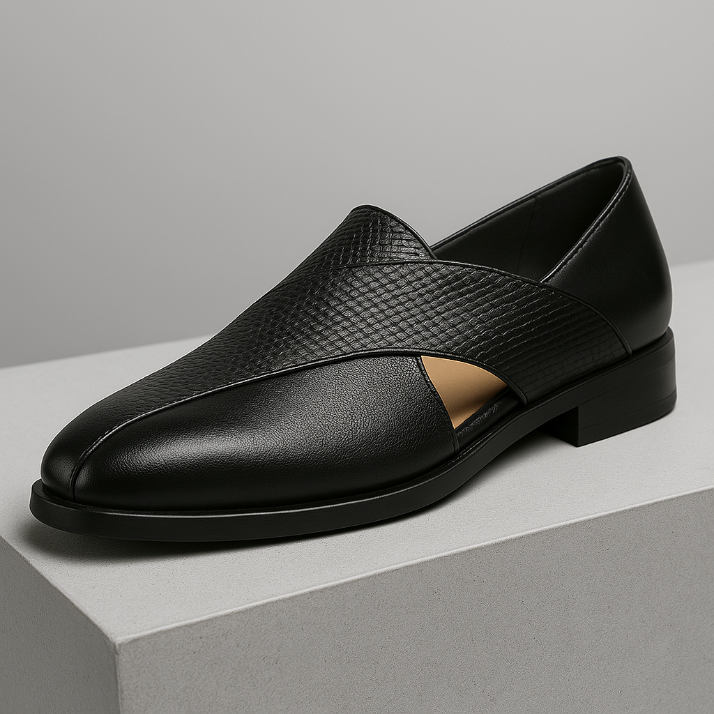 Vintage leren Loafers