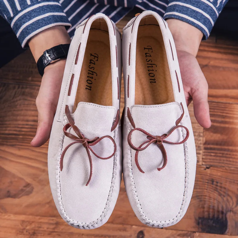 Zachte suède Loafers