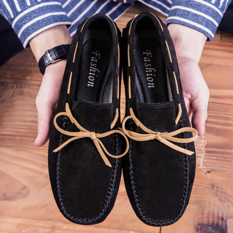 Zachte suède Loafers