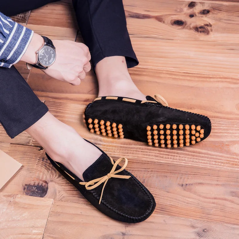 Zachte suède Loafers