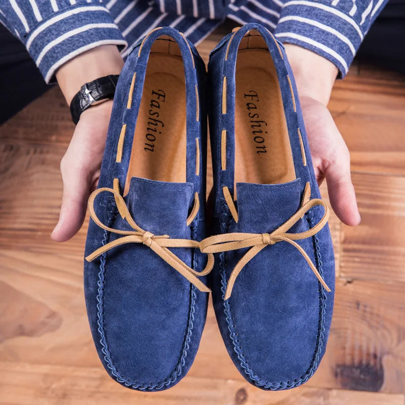 Zachte suède Loafers