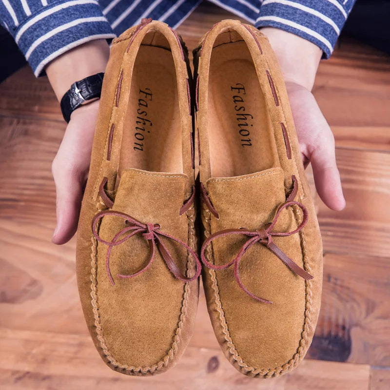 Zachte suède Loafers