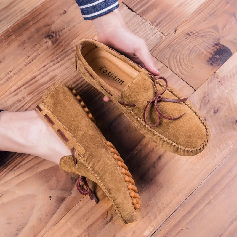 Zachte suède Loafers