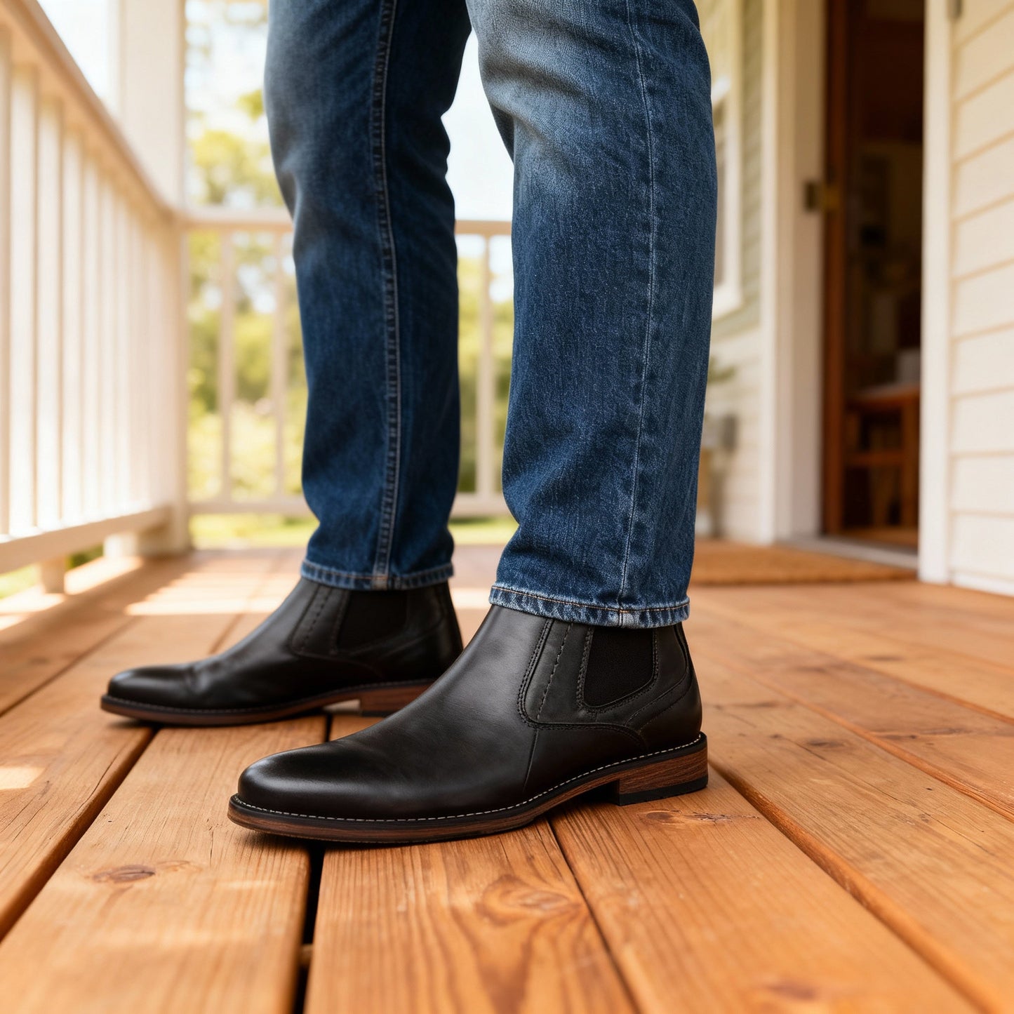 Elegante Leren Laarzen