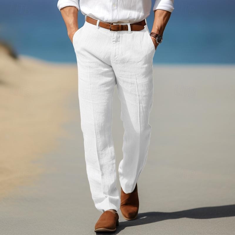 Elegante linnen broek