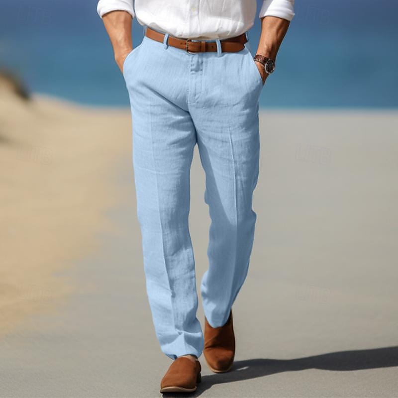 Elegante linnen broek
