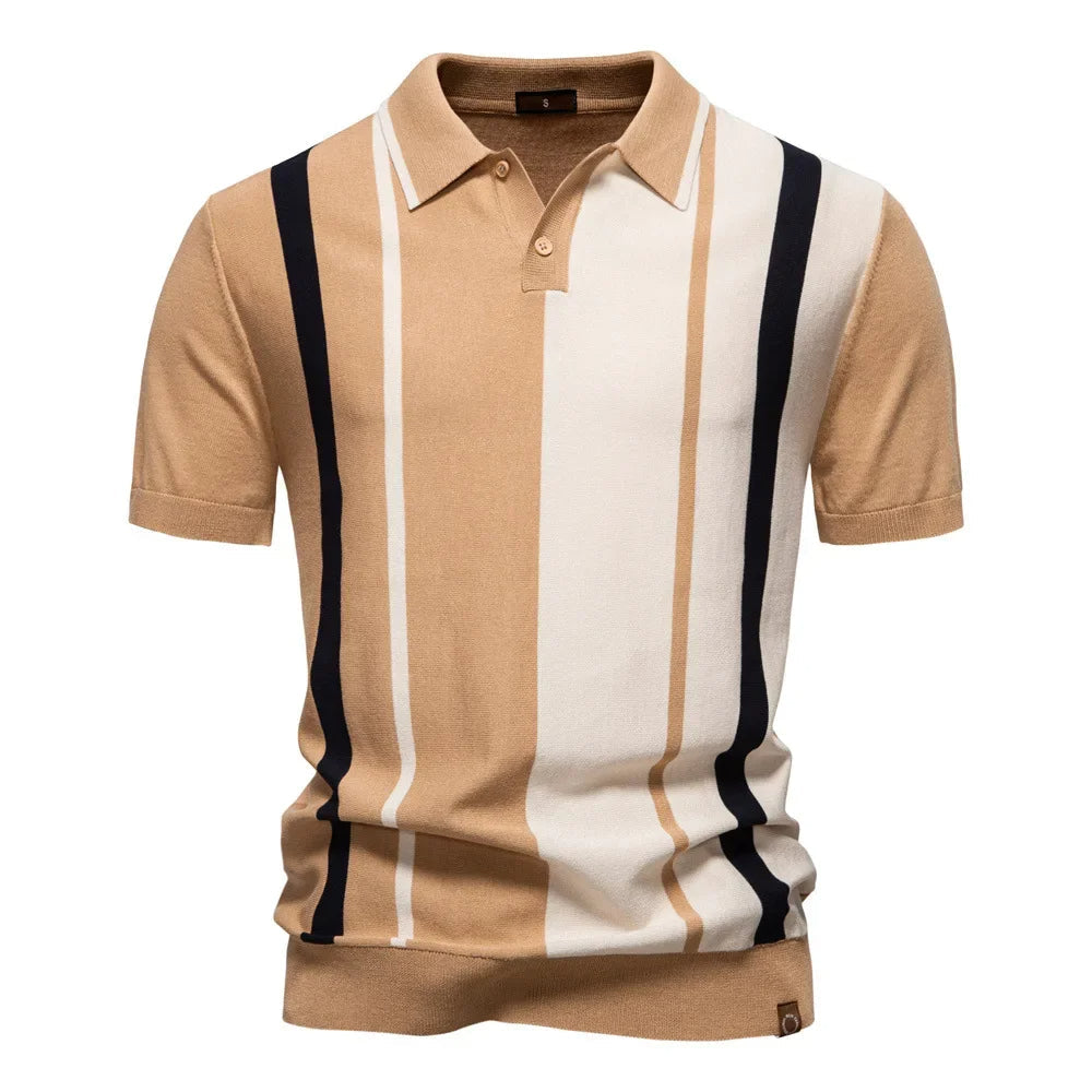 Gebreid poloshirt