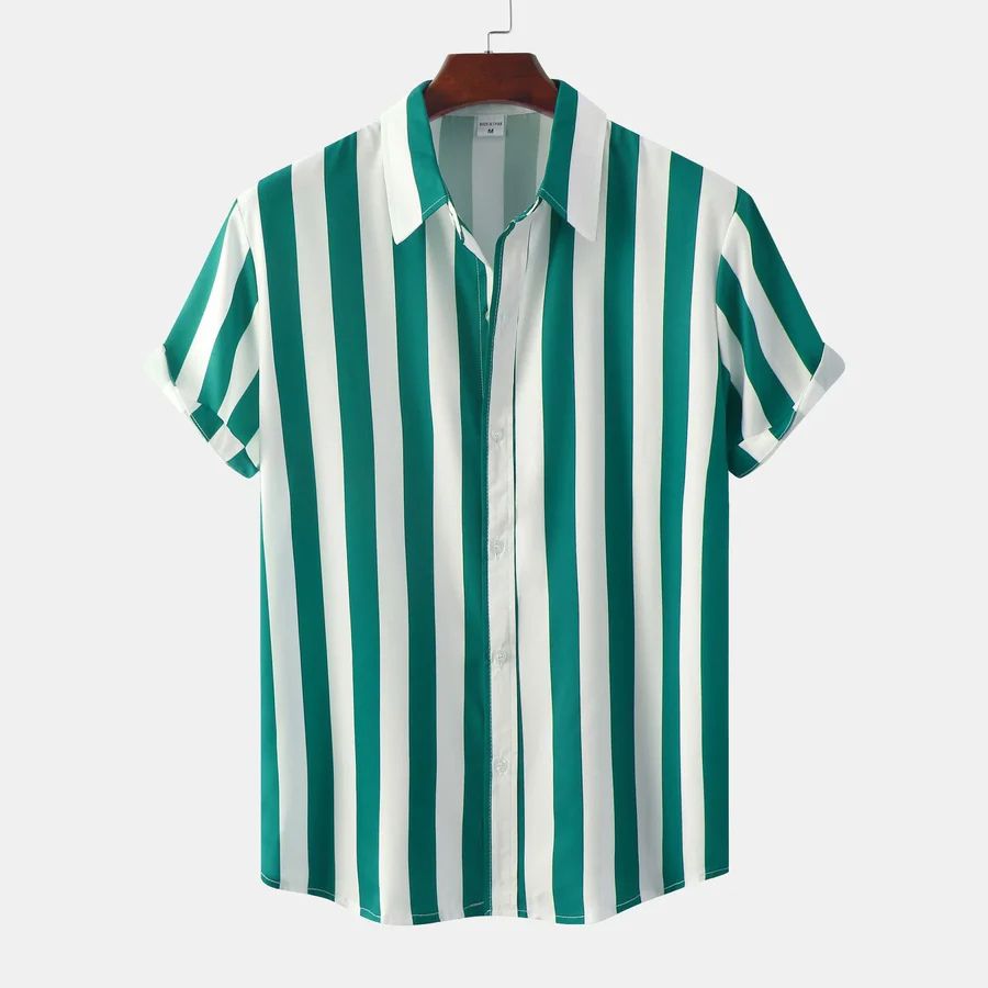 Ademend gestreept zomershirt