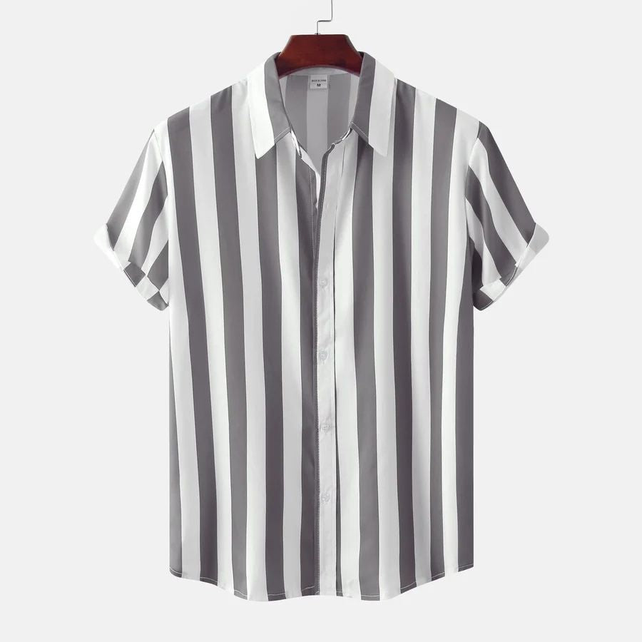 Ademend gestreept zomershirt