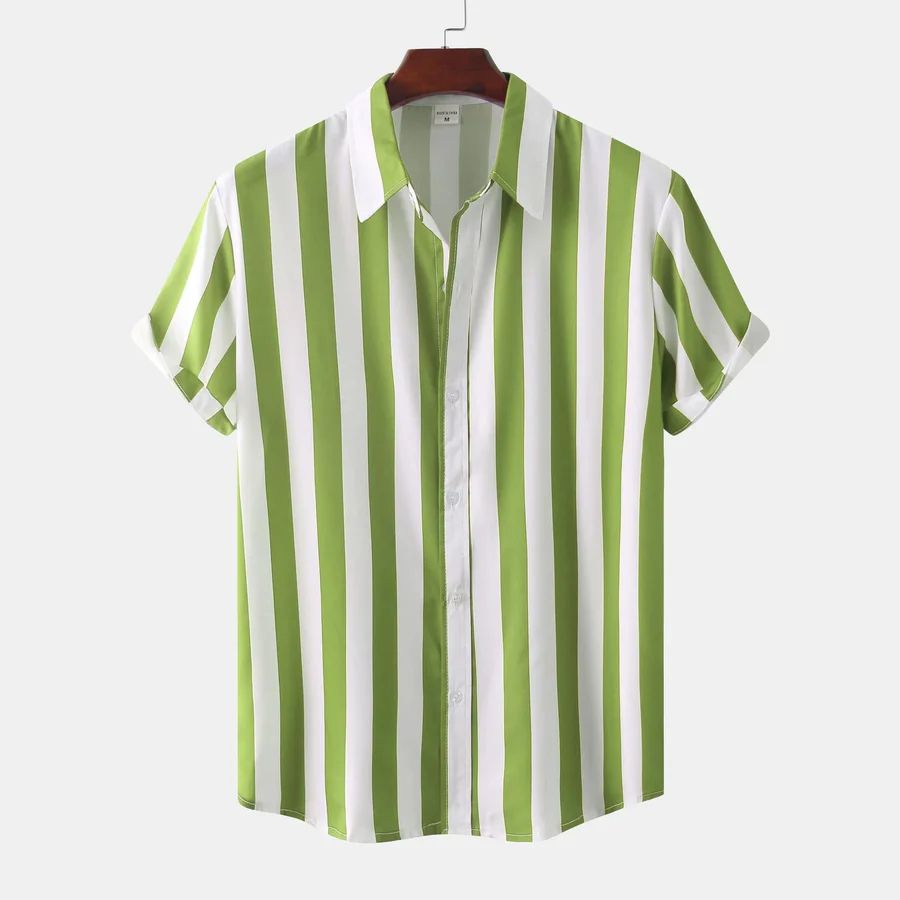 Ademend gestreept zomershirt