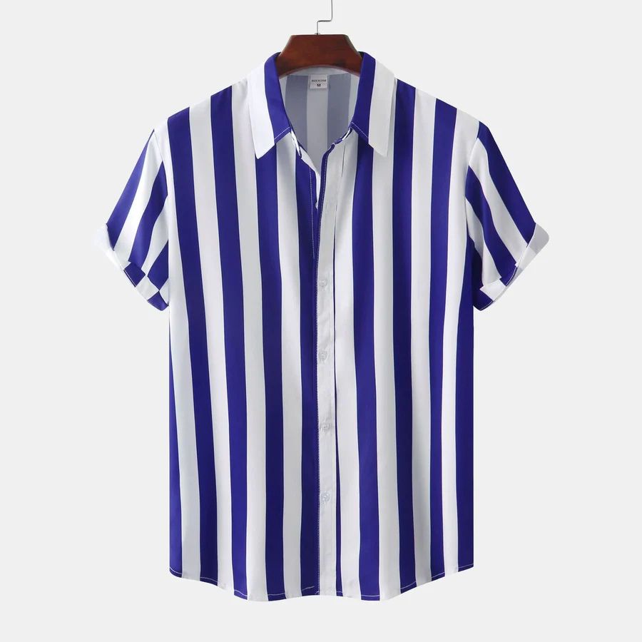 Ademend gestreept zomershirt