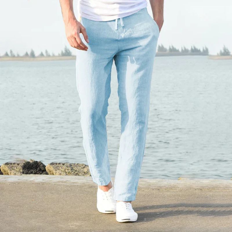 Casual linnen broek
