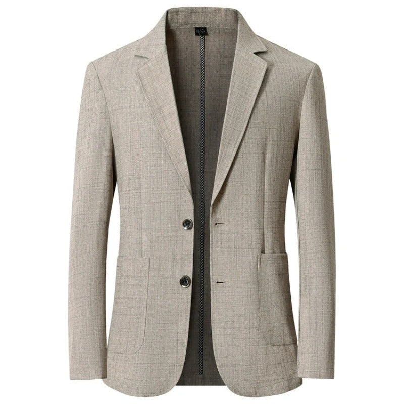 Ademende herenblazer