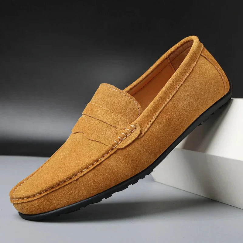 Retro suède heren Loafers