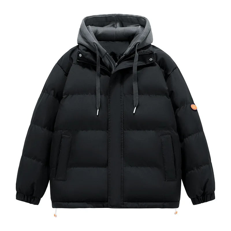 Elegante jas met capuchon