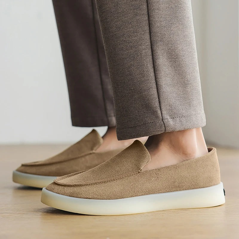 Klassieke suède business Loafers