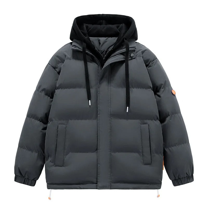 Elegante jas met capuchon