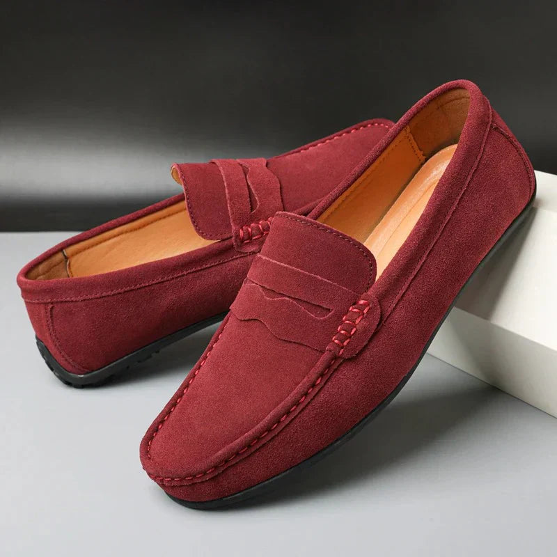 Retro suède heren Loafers