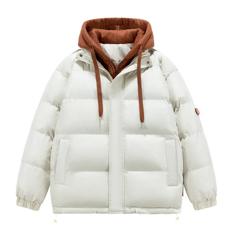 Elegante jas met capuchon