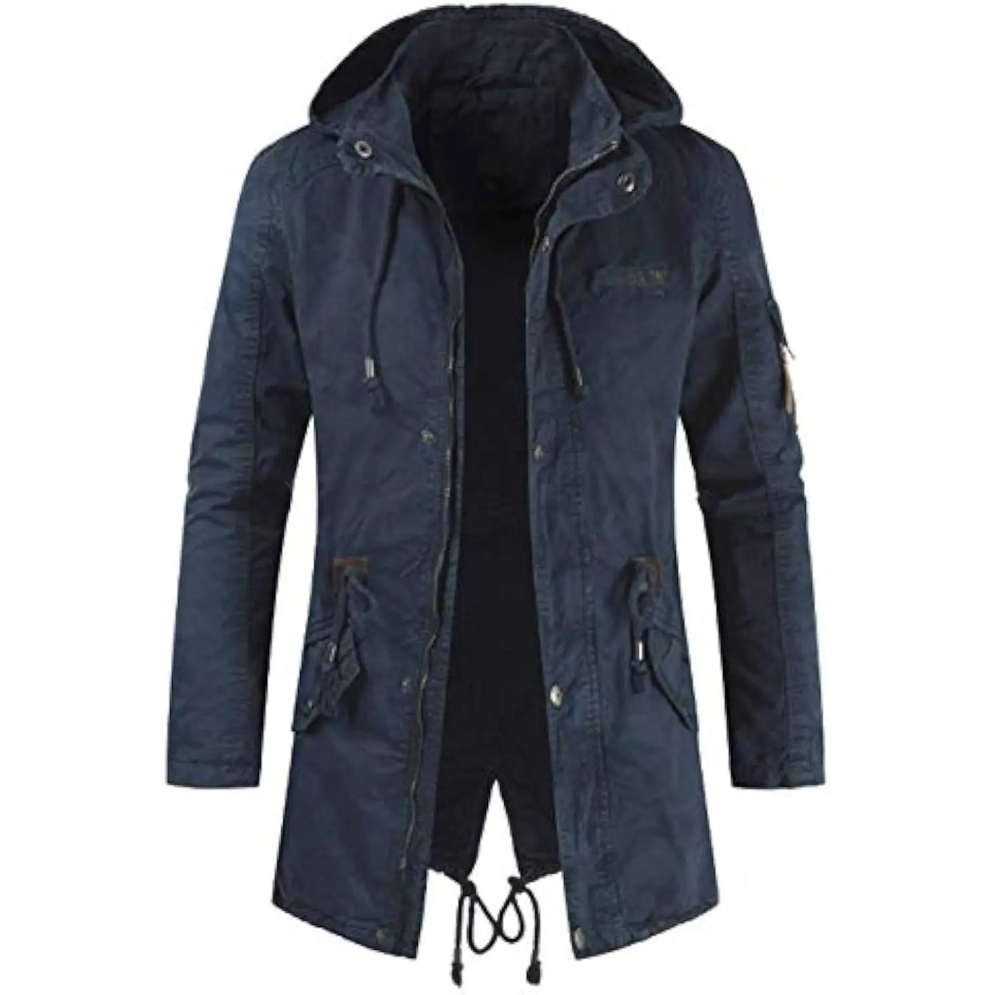 Lange Cargo Parka Jas