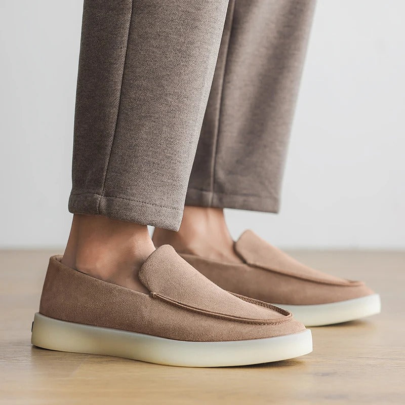 Klassieke suède business Loafers
