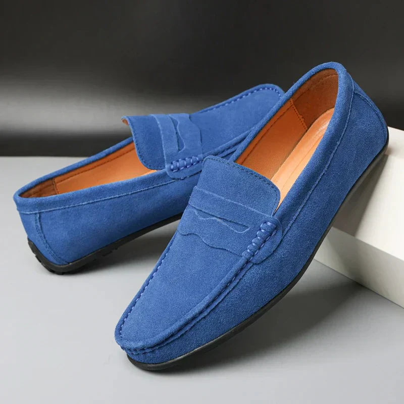 Retro suède heren Loafers