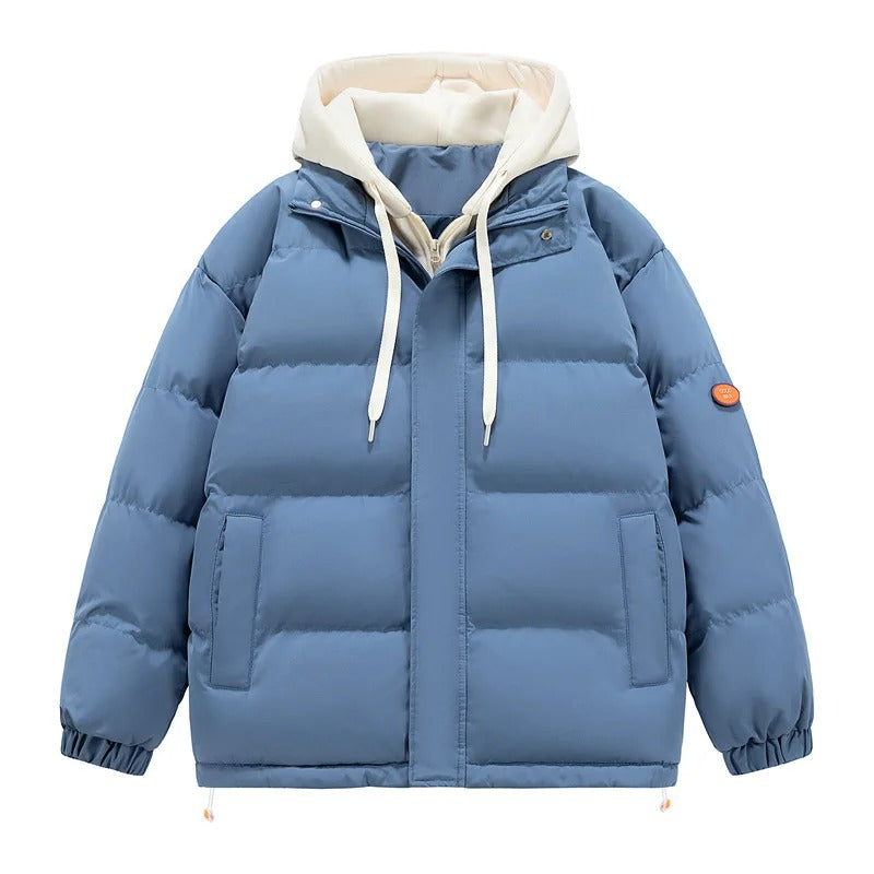 Elegante jas met capuchon