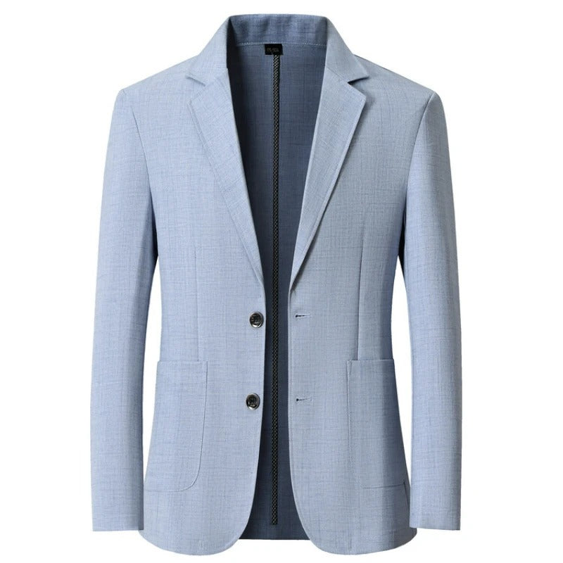 Ademende herenblazer